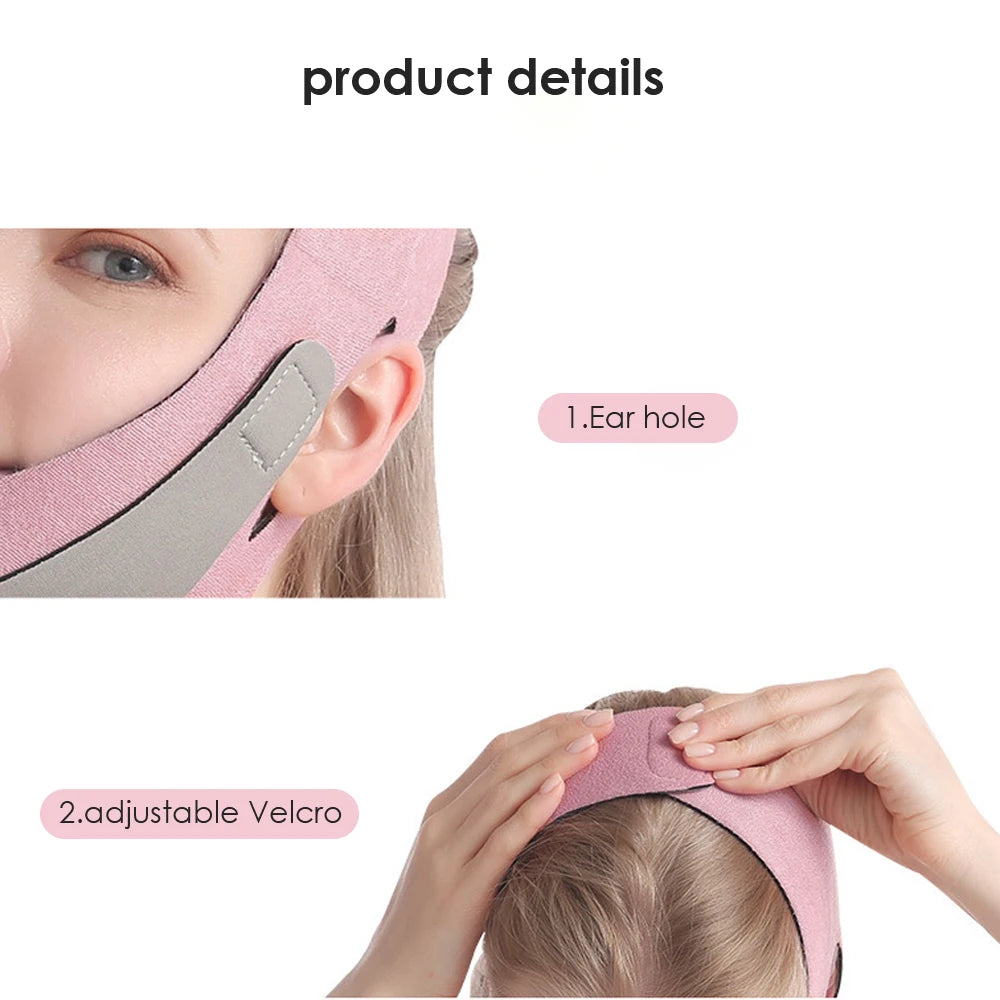 LumaDreamLift – Sleep Face Band for Natural Contour & Relaxation