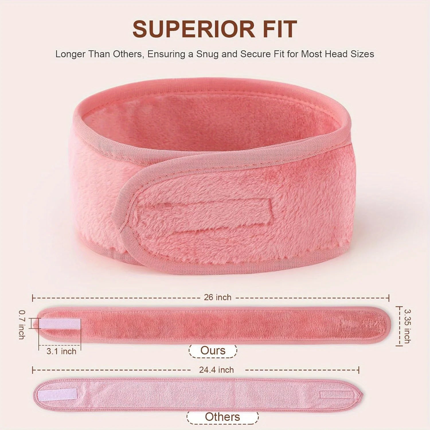 BOLUOYIN – Adjustable Spa Headband for Makeup & Skincare Rituals