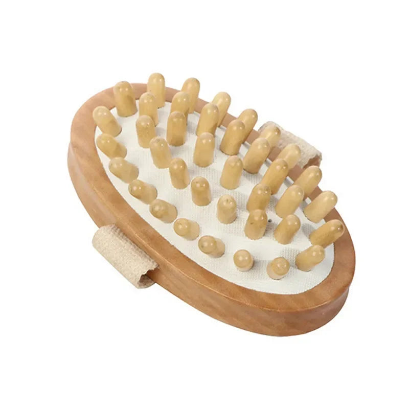 LumaBrush – Wooden Long Handle Body Brush for Gentle Exfoliation