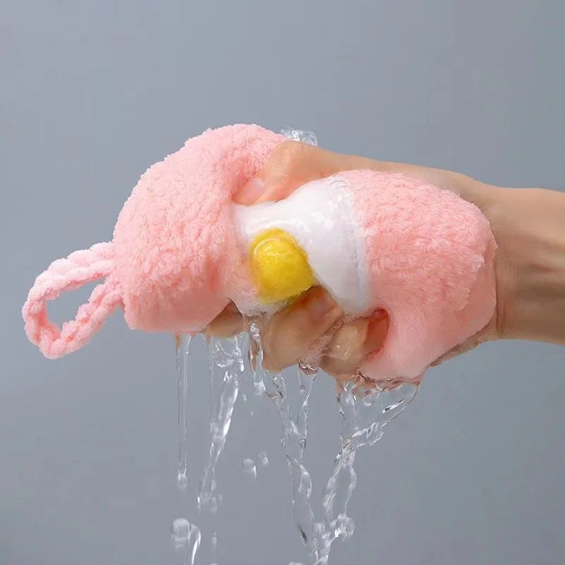 VeloraPenguin – Plush Animal Hand Towel for Cozy Daily Use