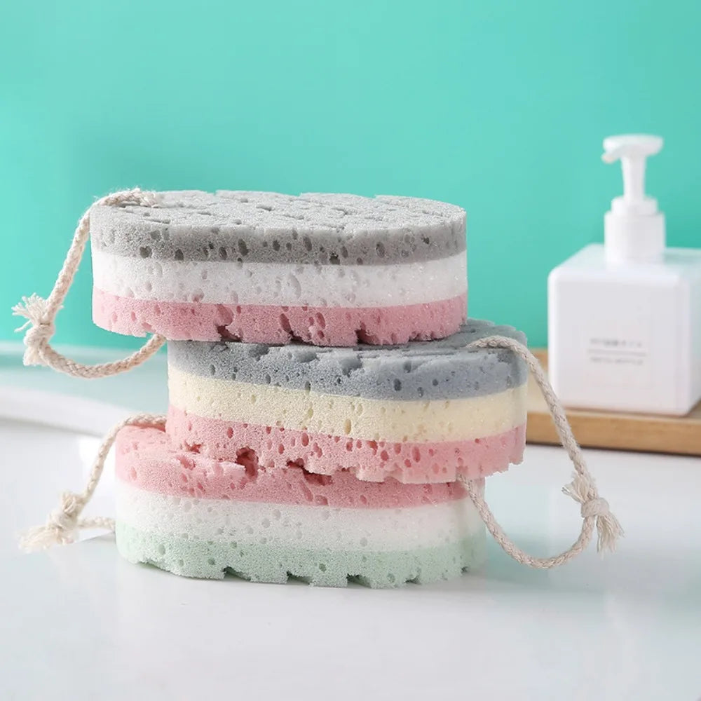 LumaCloud™ – Soft Bath Sponge for Gentle Exfoliation & Relaxation