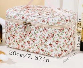 LumaNow Makeup Bag Portable Large Capacity Beauty and Skincare Storage Bag High Appearance Level Waterproof Clutch Bag