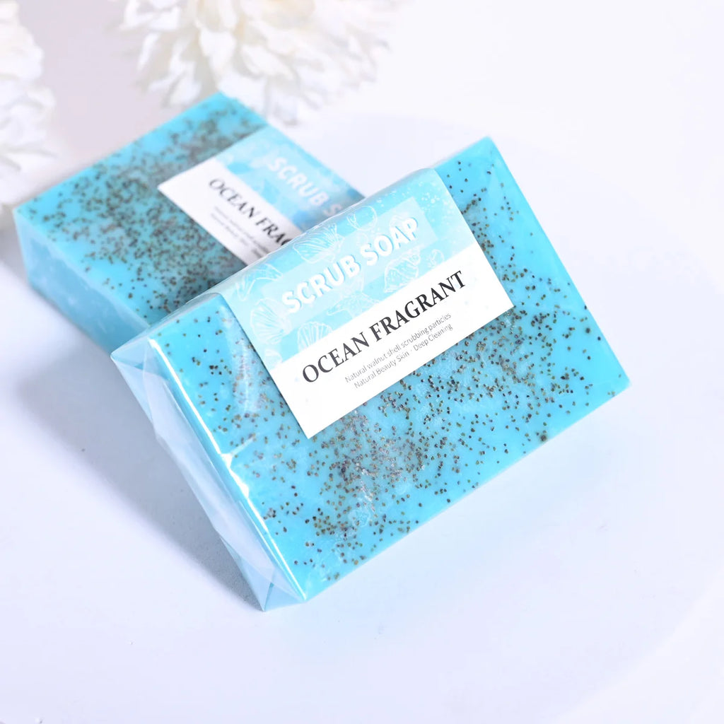 PureSea – Natural Sea Salt Exfoliating Soap Bar for Face & Body