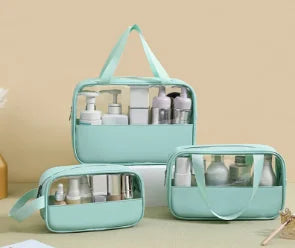 LumaNow Makeup Bag Portable Large Capacity Beauty and Skincare Storage Bag High Appearance Level Waterproof Clutch Bag