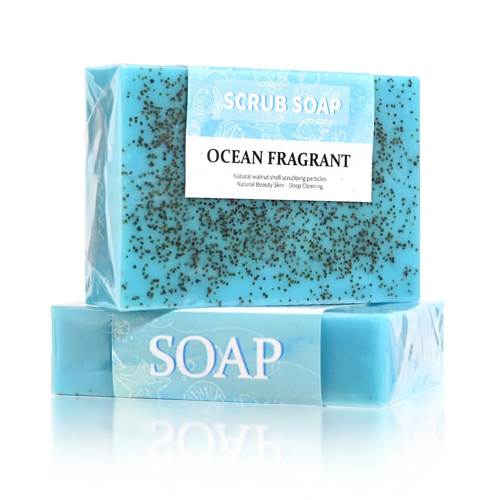 PureSea – Natural Sea Salt Exfoliating Soap Bar for Face & Body