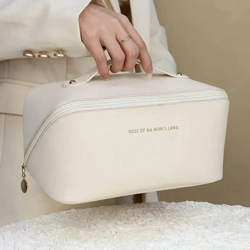 LumaNow Makeup Bag Portable Large Capacity Beauty and Skincare Storage Bag High Appearance Level Waterproof Clutch Bag