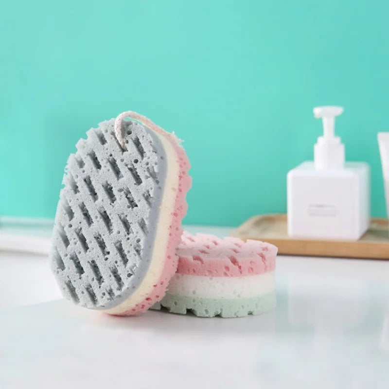 LumaCloud™ – Soft Bath Sponge for Gentle Exfoliation & Relaxation