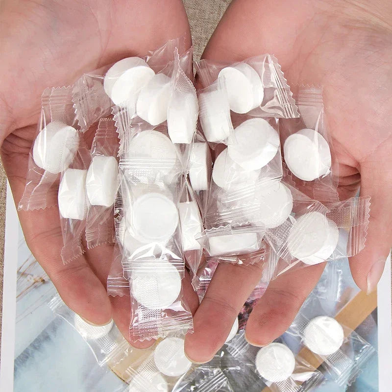 LumaWipe – Portable Compressed Towels for Gentle Face & Hand Care